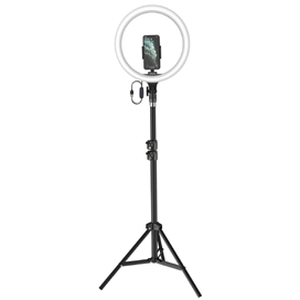 رینگ لایت بیسوس Baseus Live Stream Holder-floor Stand Ring Light CRZB12-B01 پایه 160 سانتی و هولدر