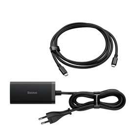 شارژر و چندراهی برق سوپر فست شارژ 67واتی بیسوس Baseus GaN 5 Pro Desktop CCGP110001