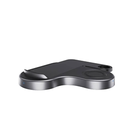 استند و شارژر وایرلس پاورولوژی Powerology 3 in 1 Wireless Powerstand Pro P3IN1QI توان 15 وات