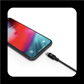 کابل USb-C به لایتنینگ آدام المنتس مدل PeAk II C300B سه متری