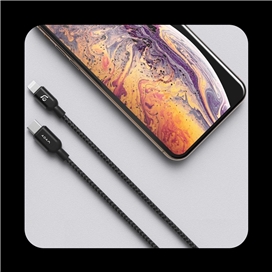 کابل USb-C به لایتنینگ آدام المنتس مدل PeAk II C300B سه متری
