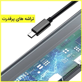 هاب 11 پورت USB-C بیسوس مدل CATSX-G0G