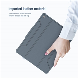 کیف کلاسوری نیلکین مدل Camshield Bumper Leather مناسب برای تبلت اپل iPad Pro 12.9 2020 / iPad Pro 12.9 2021