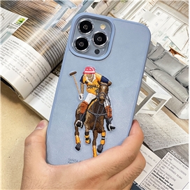 قاب چرمی Polo مدل چوگان Jockey مناسب برای Apple iPhone 13