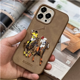 قاب چرمی Polo مدل چوگان Jockey مناسب برای Apple iPhone 13 Pro