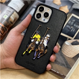 قاب چرمی Polo مدل چوگان Jockey مناسب برای Apple iPhone 13