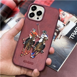 قاب چرمی Polo مدل چوگان Jockey مناسب برای Apple iPhone 13