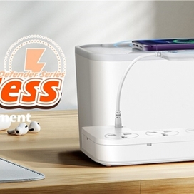 چند راهی برق و شارژر وایرلس الدینیو LDNIO SN5311W