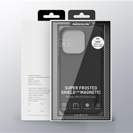 کاور نیلکین مدل Frosted Shield Pro Magnetic مناسب برای گوشی موبایل اپل iPhone 14 pro max