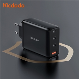 شارژر آداپتور دیواری چهار پورت 120 وات مک دودو به همراه کابل 2 متری MCDODO CH-0771 120W GaN Three Type-C + USB-A Universal Charger