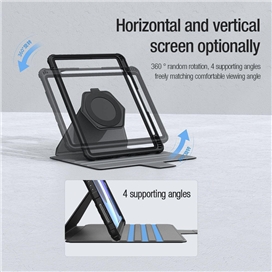 کیف کلاسوری نیلکین مدل Camshield Bumper SnapSafe مناسب برای تبلت اپل iPad Pro 12.9 2022 / 2021 / 2020