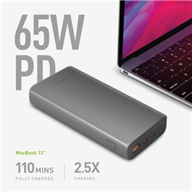 پاوربانک انرژیا مدل COMPAC ULTRA65 PD20000MAH