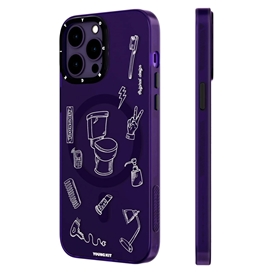 قاب YOUNGKIT یانگکیت مدل Purple Playting MagSafe Series مناسب برای Apple iPhone 14