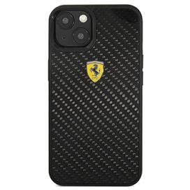 قاب گوشی فراری مدل carbon effect & italian flag line مناسب برای آیفون 13 پرومکس