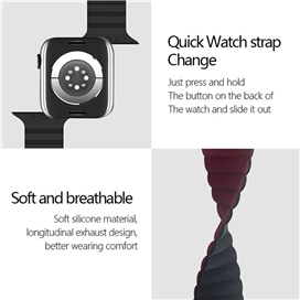 بند اپل واچ جیتک مدل Magnetic Modern strap for apple watch 44/45/49mm