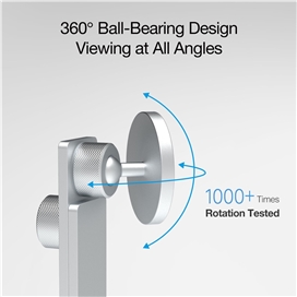 پایه نگهدارنده جاست موبایل مدل AluDisc™ Max Tablet Stand مخصوص آیپد و تبلت بالای 8 اینچ
