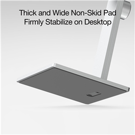 پایه نگهدارنده جاست موبایل مدل AluDisc™ Max Tablet Stand مخصوص آیپد و تبلت بالای 8 اینچ
