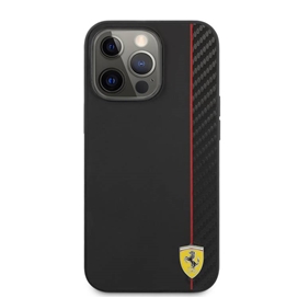 قاب گوشی فراری مدل SMOOTH & CARBON EFFECT مناسب برای آیفون 13 پرومکس