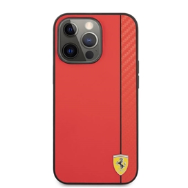 قاب گوشی فراری مدل SMOOTH & CARBON EFFECT مناسب برای آیفون 13 پرومکس