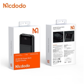 پاوربانک 10000 مک دودو 22.5 وات Mcdodo 22.5W PD Power Bank Digital Display MC-5851