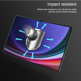 محافظ صفحه نمایش نیلکین مدل H Plus مناسب برای تبلت سامسونگ Galaxy S9 Ultra