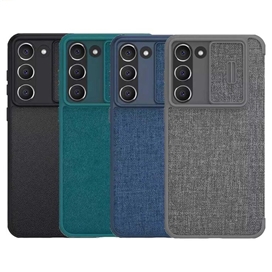 کیف کلاسوری نیلکین مدل Qin Pro Plain Cloth مناسب برای گوشی موبایل سامسونگ Galaxy S23