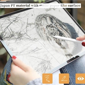 محافظ صفحه نمایش مات نیلکین مدل AG paper-like مناسب برای تبلت اپل iPad Pro 11 2018 / 2020 / 2021 / 2022