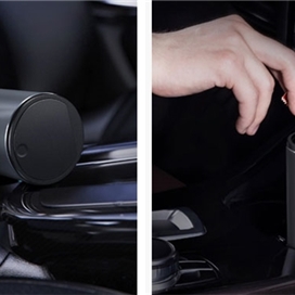 سطل زباله بیسوس Baseus Car Trash Can Gentleman CRLJT-01 کوچک و مناسب اتومبیل و میز
