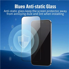 گلس مدل Anti-Static برند Blueo مناسب برای Apple iPhone 14 Pro