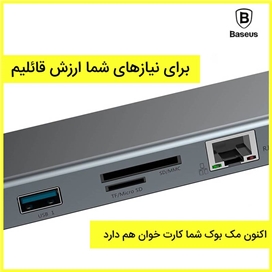 هاب 11 پورت USB-C بیسوس مدل CATSX-G0G