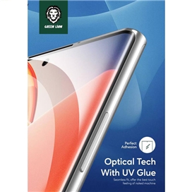 محافظ صفحه نمایش یووی لایت گرین لاین مدل 3D UV-GLASS مناسب برای گوشی موبایل سامسونگ Galaxy S23 Ultra