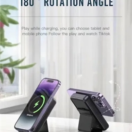 پاوربانک و شارژر وایرلس 10000 ایکس او XO-PR202 15W Magnetic Wireless Charging Holder