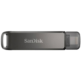فلش مموری دو سر 128 گیگابایت لایتنینگ و Type C سن دیسک SanDisk iXpand Luxe SDIX70N Type C 3.1
