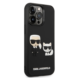 کاور کارل لاگرفلد مدل 3D KARL & CHOUPETTE مناسب برای گوشی موبایل اپل Apple iPhone 14 Pro Max