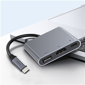 هاب تایپ سی 3 کاره رسی Recci Type-C 3In1 Hub RH05