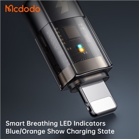 کابل قطع کن دار تایپ سی به لایتنینگ 1.8متری مک دودو Mcdodo Auto Power Off Type-C To Lightning CA-3161