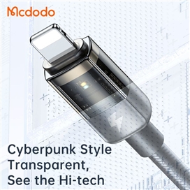 کابل قطع کن دار تایپ سی به لایتنینگ 1.8متری مک دودو Mcdodo Auto Power Off Type-C To Lightning CA-3161