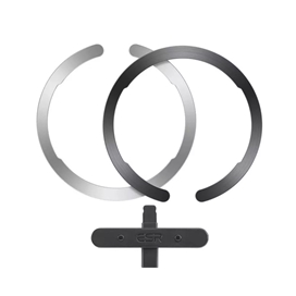 رینگ مگنتی ESR پک دوتایی مشکی و نقره ای