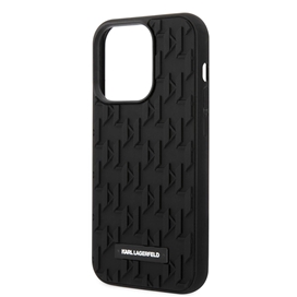 کاور کارل لاگرفلد مدل 3D MONOGRAM PATTERN مناسب برای گوشی موبایل اپل Apple iPhone 14 Pro Max