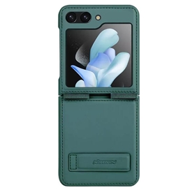 کاور نیلکین مدل Qin Vegan Leather Case مناسب برای گوشی موبایل سامسونگ Galaxy Z Flip5 / W24 Flip