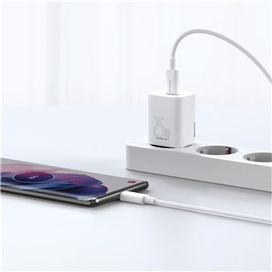 شارژر دیواری فست شارژ 25 وات بیسوس Baseus Super Si 1C 25W CCSP020102 EU