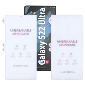 محافظ صفحه نمایش مات بوف مدل Hydrogel-Matte مناسب برای گوشی موبایل سامسونگ Galaxy S22 Ultra به همراه محافظ پشت گوشی