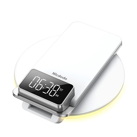 استند شارژر و چراغ خواب برند مک دودو MCDODO CH-1610 Multifunction Wireless Charger 4 in 1