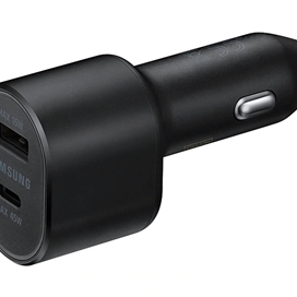 شارژر فندکی اصلی سامسونگ 45 وات همراه با کابل تایپ سی Samsung Super Fast Dual Car Charger (45W+15W) EP-L5300XBEGWW