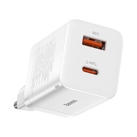 شارژر دیواری فست بیسوس Baseus Super si pro quick charger C+U 30W EU CCSUPP-E02