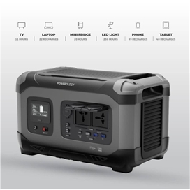 پاوربانک 392000 پاورولوژی Powerology Power Generator PPBCHA23 توان 1300 وات