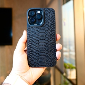 قاب برند کجسا Kajsa مدل Glamorous Snake Pattern مناسب برای Apple iPhone 14 Pro Max