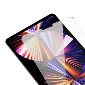 محافظ صفحه شیشه ای تمام صفحه بیسوس iPad Pro 12.9 inch 1 / 2 / 3 Gen Baseus Full Glass SGBL021202