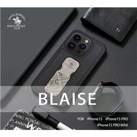 قاب چرمی برند پولو مناسب برای iPhone 15 Pro Max مدل Santa Barbara Polo Blaise