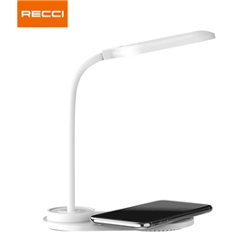 چراغ و شارژر وایرلس رومیزی رسی RECCI Desktop Wireless Charging Lamp RLS-L08